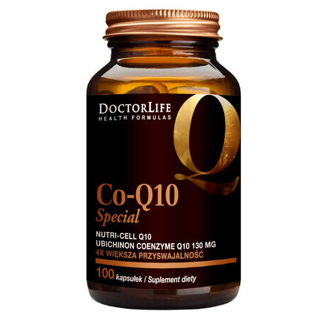 Doctor Life Co-Q10 Special, coenzyme Q10 130 mg, 100 gélules