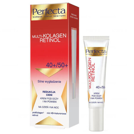 DAX Perfecta Multi Kolagen Retinol, crème pour les yeux et les paupières, 40+ / 50+, 15 ml