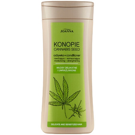 Joanna Hemp, après-shampooing hydratant et fortifiant, 200 g