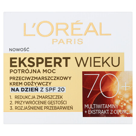 Crema Giorno L Oreal Paris Expert Age 70+ con Retinolo 50ml.