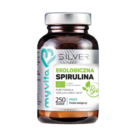 MyVita Silver, Spiruline BIO bio, poudre, 250 g