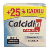 Calcidina 600mg, 56 + 14 compresse, Zdrovit