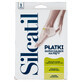 Silcatil, tampons exfoliants pour les talons, 1 paire