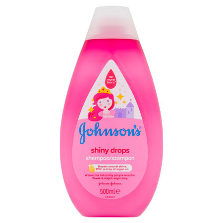 Johnsons's baby, Shiny drops, shampooing pour cheveux de bébé, 500 ml