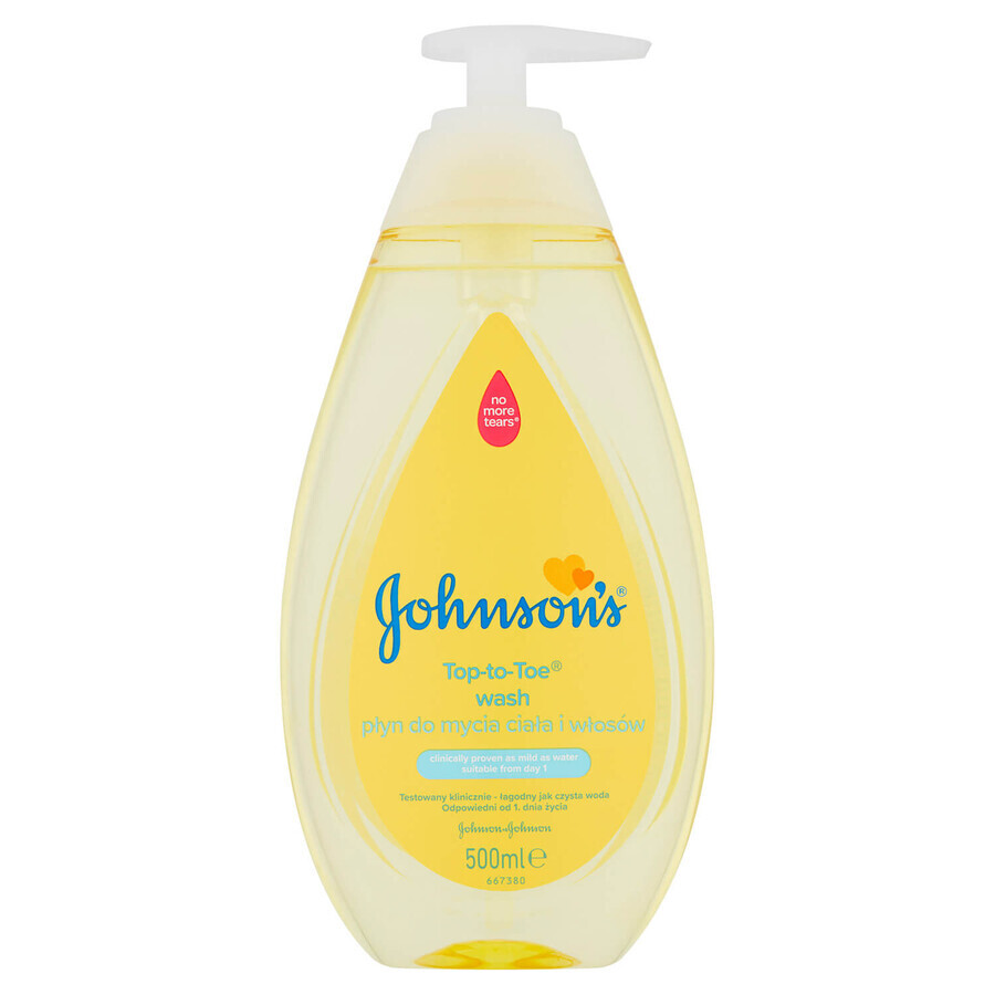 Johnson's baby, De la cap la coadă, spălare pentru corp și păr, 500 ml