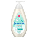 Johnson's Baby Cotton Touch, bain et gel douche 2 en 1 dès le premier jour, 500 ml