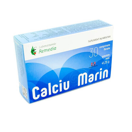 Calcium Marin, 30 comprimés, Remedia