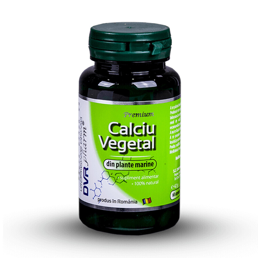 Calcio vegetale, 60 capsule, Dvr Pharm