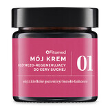 Fitomed My Cream No. 01, crème nourrissante et régénérante pour les peaux sèches, 55 g