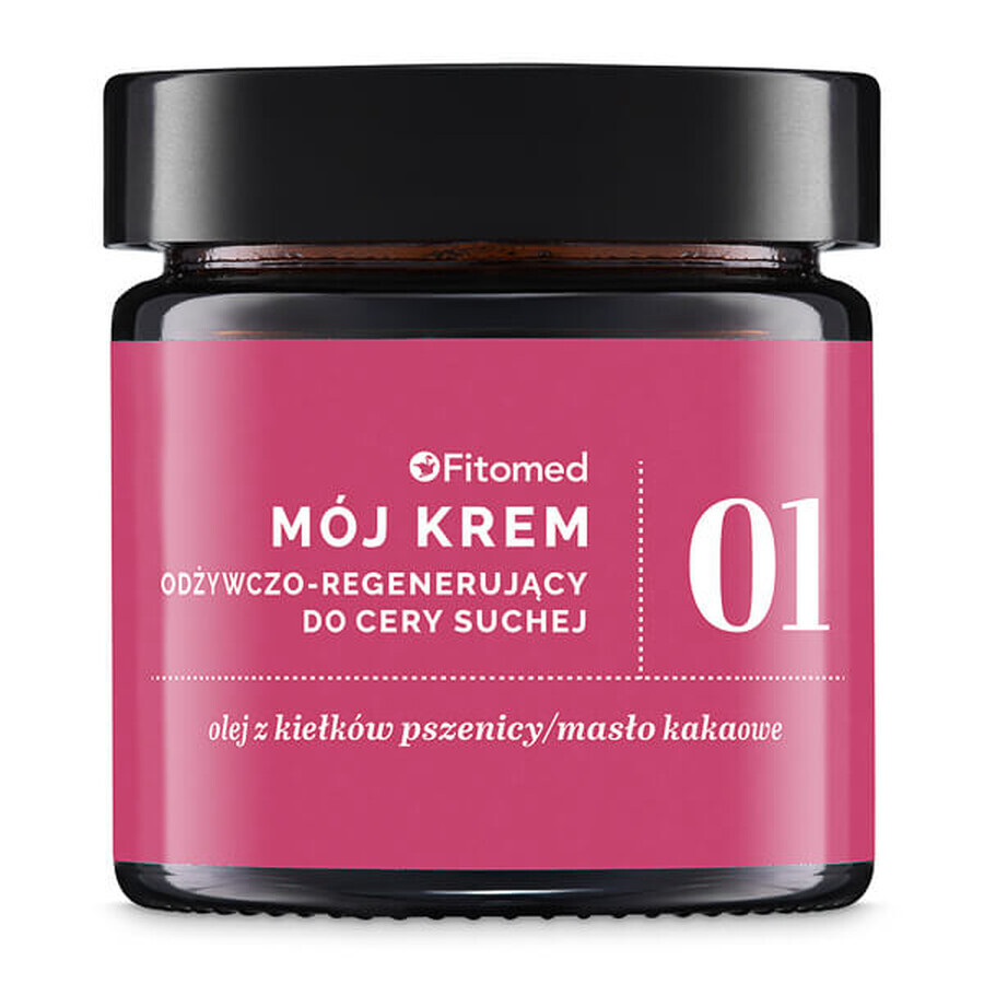 Fitomed My Cream No. 01, crème nourrissante et régénérante pour les peaux sèches, 55 g