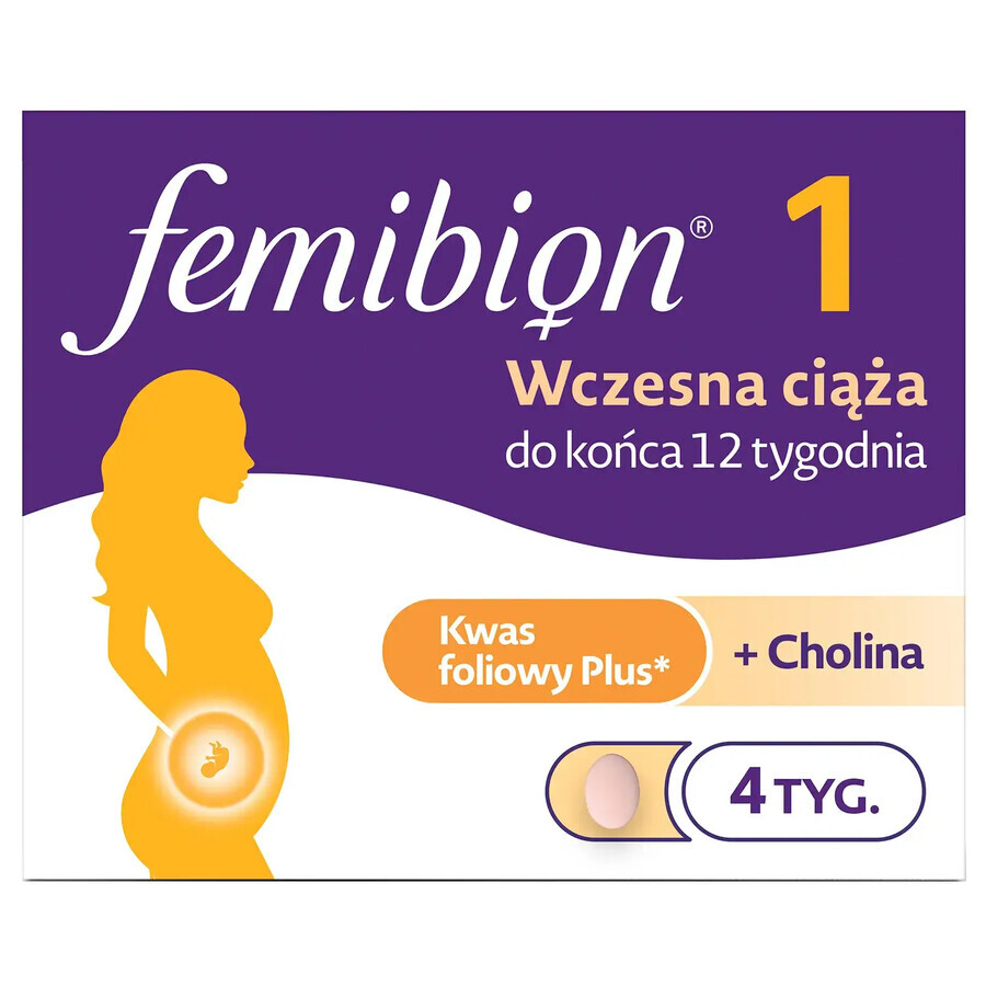 Femibion 1 Early pregnancy, 28 tablets