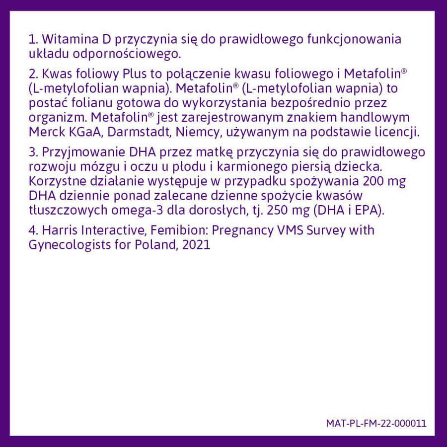 Gravidanza Integratore Multivitaminico Femibion 2, 56 Compresse + 56 Capsule