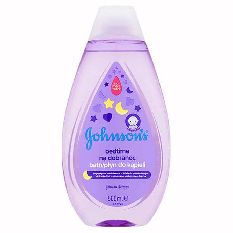 Johnson's baby, Bedtime, nettoyant corporel pour enfants à l'heure du coucher, 500 ml