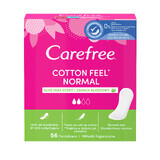 Carefree sanitary pads, normal cotton, aloe, 56 pcs.