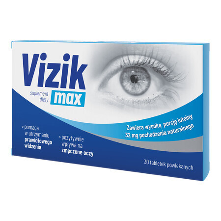 Vizik Max, 30 comprimés pelliculés