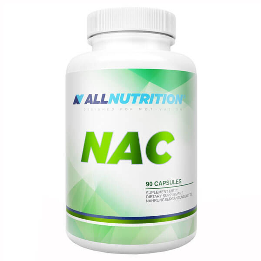 Allnutrition NAC Integratore Alimentare, 90 Capsule