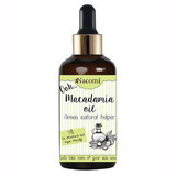 Nacomi, macadamia oil with pipette, 50 ml