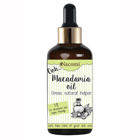 Nacomi Luxuriöses Macadamiaöl mit Pipette, 50ml