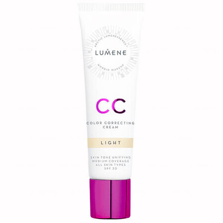 Lumene CC, fond de teint 7en1, Light, 30 ml