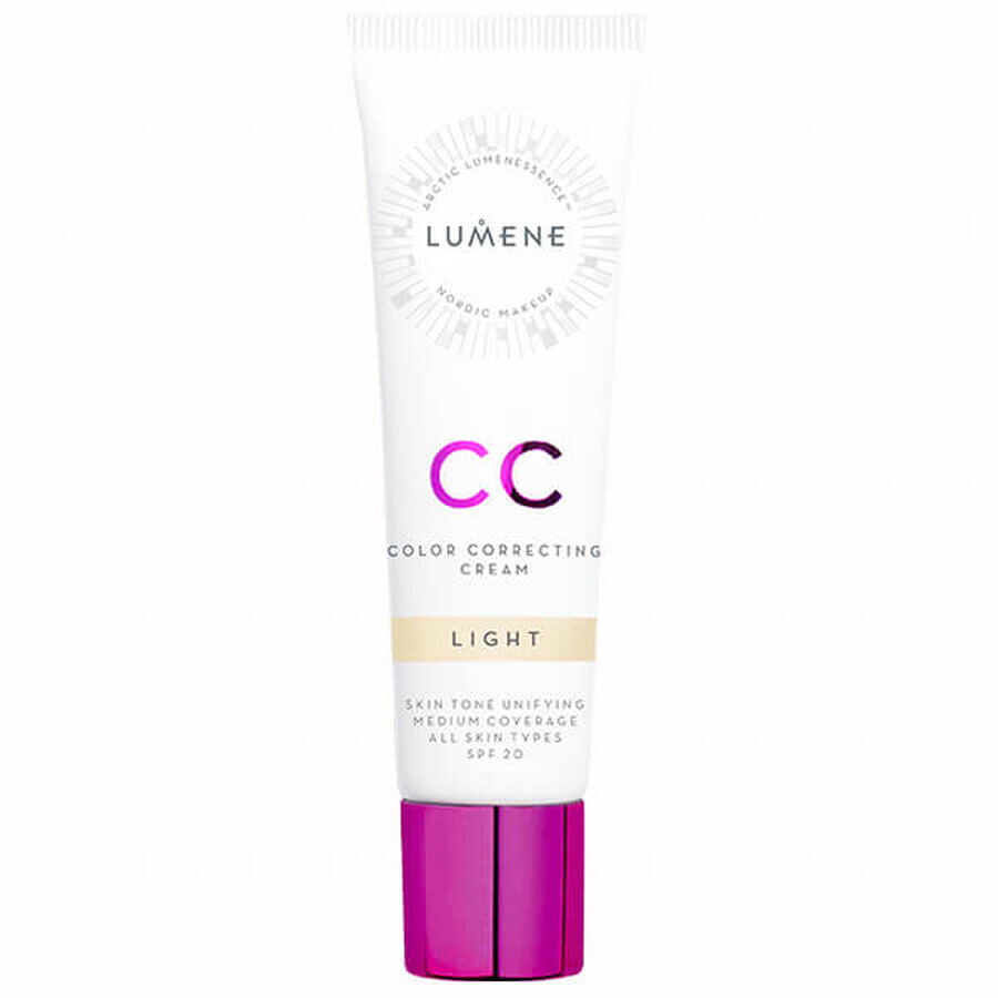 Lumene CC, fond de teint 7en1, Light, 30 ml