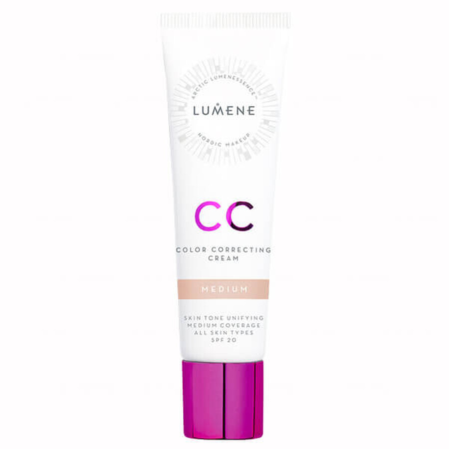 Lumene CC, fond de teint 7en1, Medium, 30 ml