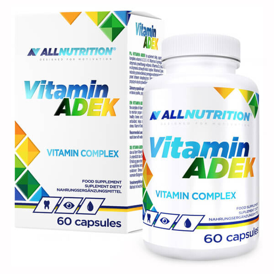 Allnutrition Vitamine ADEK, 60 gélules