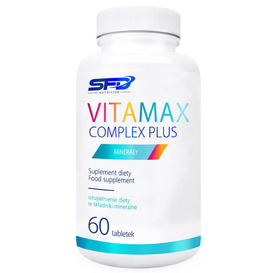 SFD Vitamax Complex Plus, 120 comprimés