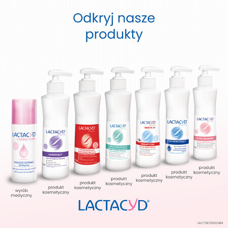 Lactacyd Caring Glide, Gel intim intens hidratant, 50 ml