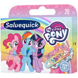 Salvequick, pansements My Little Pony, 20 pièces