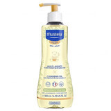 Mustela Bebe Enfant, huile nettoyante, dès la naissance, peau sèche, 500 ml