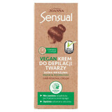 Joanna Sensual Vegan, crème d'épilation pour le visage, peau sensible, 20 g