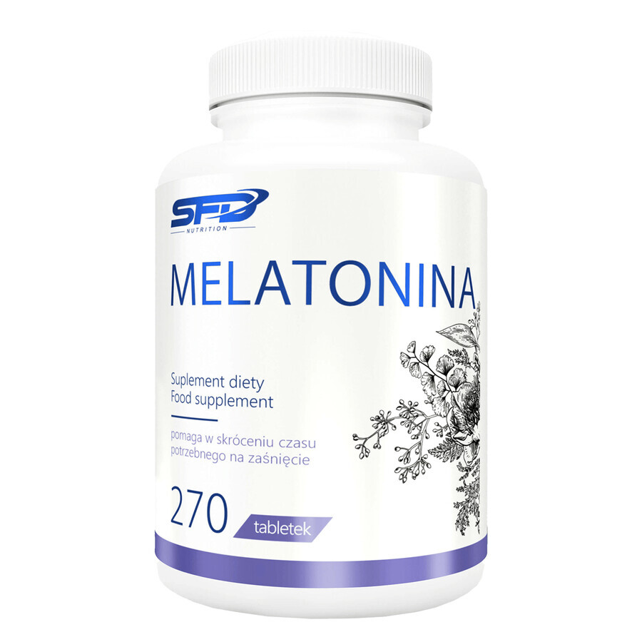 Melatonina 10mg Integratore di Sonno, 270 Compresse