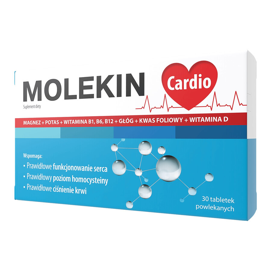 Molekin Cardio, 30 comprimés pelliculés