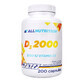 Allnutrition D3 2000, vitamine D 50 &#181;g, 200 g&#233;lules