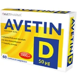 Avetin D 50 µg, 60 capsules