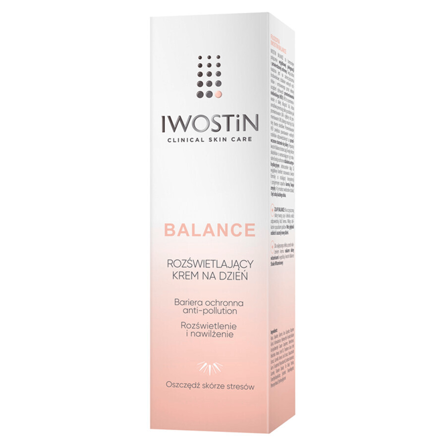 Iwostin Balance, Cremă de zi iluminatoare, 50 ml