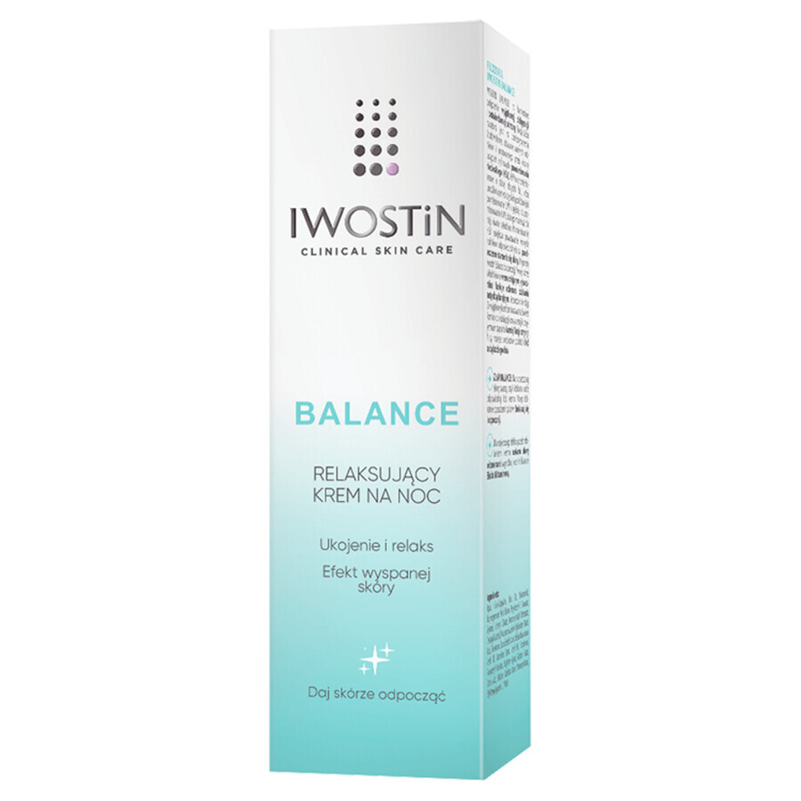 Iwostin Balance, Krem na noc, 50 ml