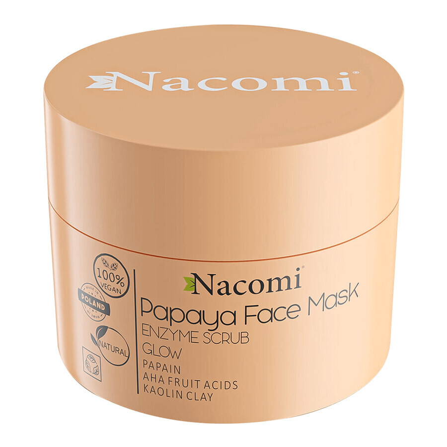 Nacomi, masque aux enzymes, papaye, 50 ml