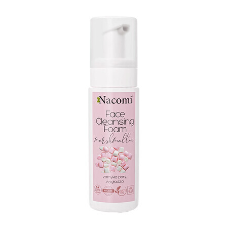 Nacomi, mousse pour le visage, guimauve, 150 ml