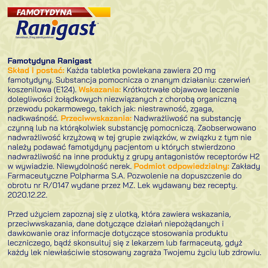 Ranigast Notfall, 24 Lutschtabletten