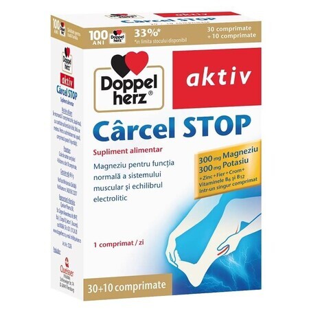 Carcel Stop, 30 + 10 Tabletten, Doppelherz