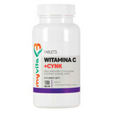 MyVita, Vitamine C + zinc, 100 comprimés