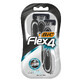 BIC Flex 4, rasoir pour hommes, 4 lames, 3 pi&#232;ces