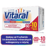 Vitaral, 60 tablets + 10 free tablets