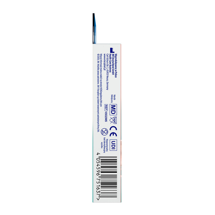 Viscoplast Opti-plast, parche oftálmico para la corrección de la deficiencia visual, 80 mm x 57 mm, 5 piezas