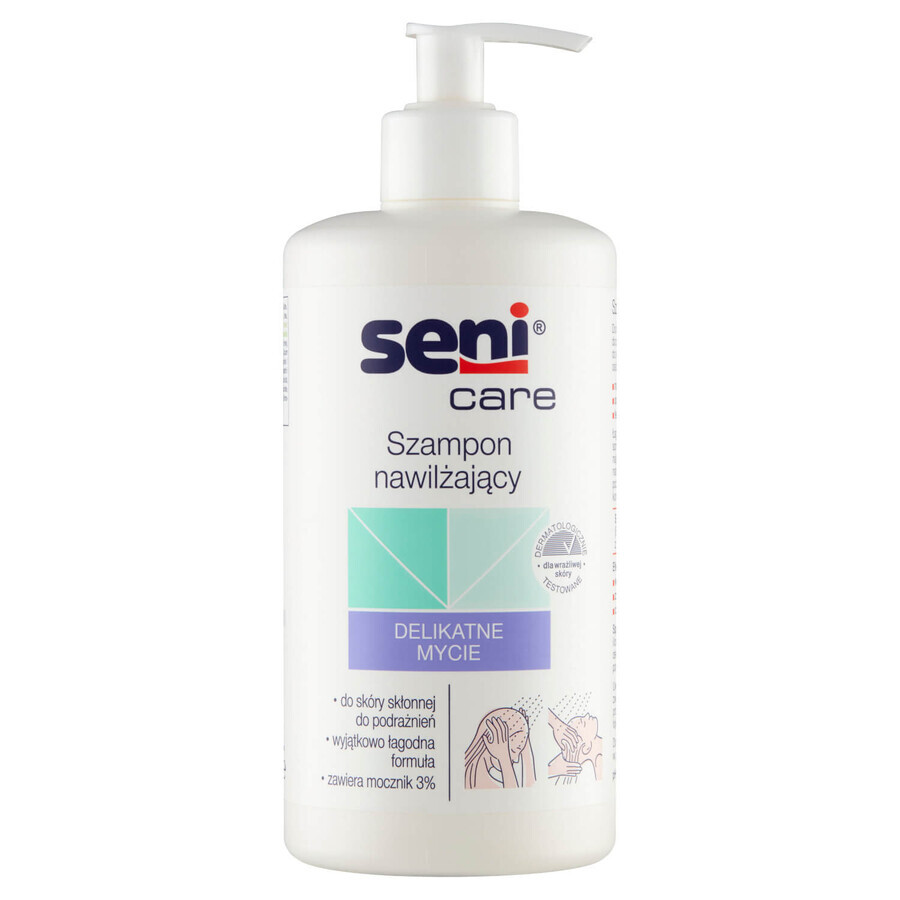 Seni Care Feuchtigkeitsshampoo, 500 ml