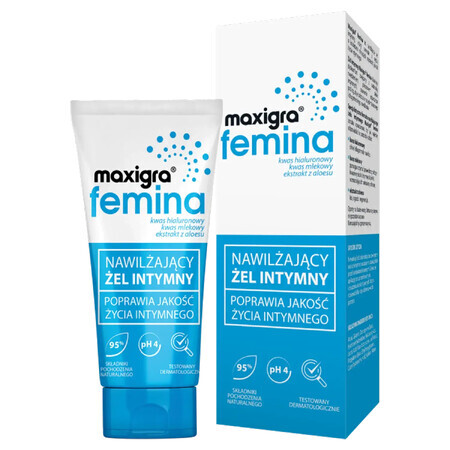 Maxigra femina, gel intime hydratant, 75 ml