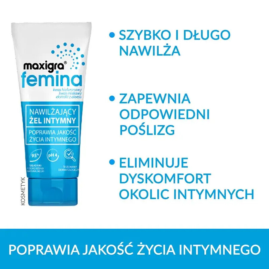 Maxigra femina, gel intime hydratant, 75 ml