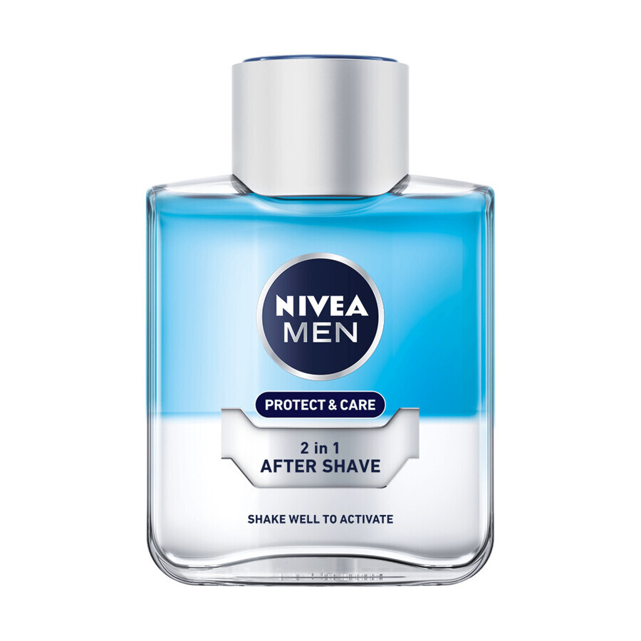 Nivea Men, Après-rasage 2en1, Protect & Care, 100 ml