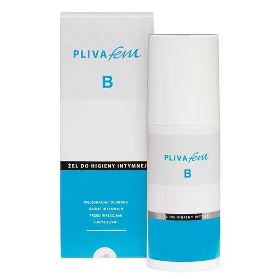 Plivafem B, gel d'hygiène intime, pour les inflammations, 150 ml